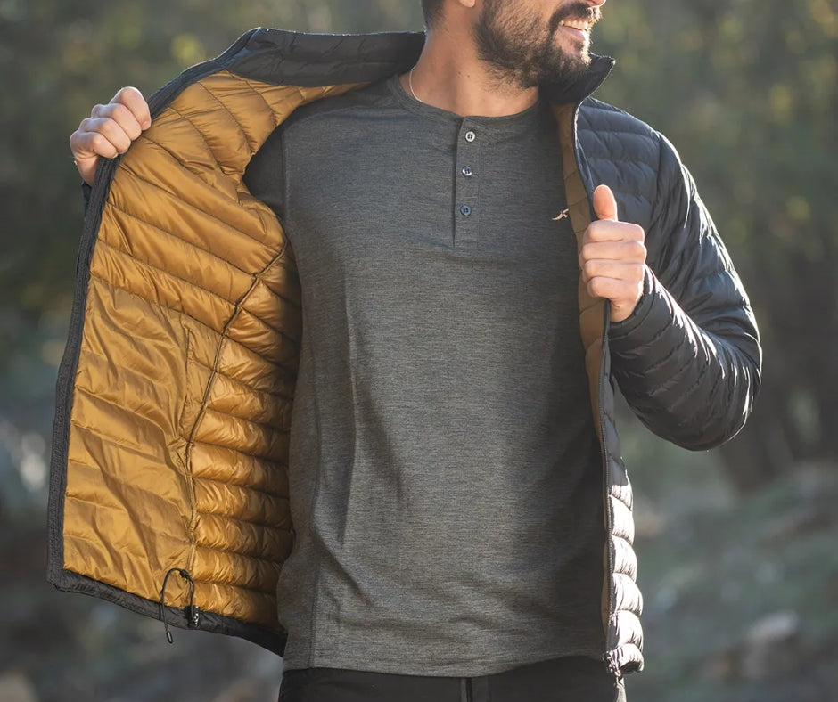 Outdoor Revolution BRYANT מעיל פוך בריאנט אאוטדור לגברים