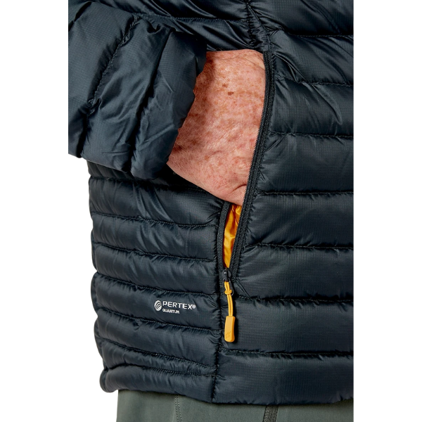 RAB Microlight Alpine מעיל פוך עם כובע מיקרולייט ראב גברים