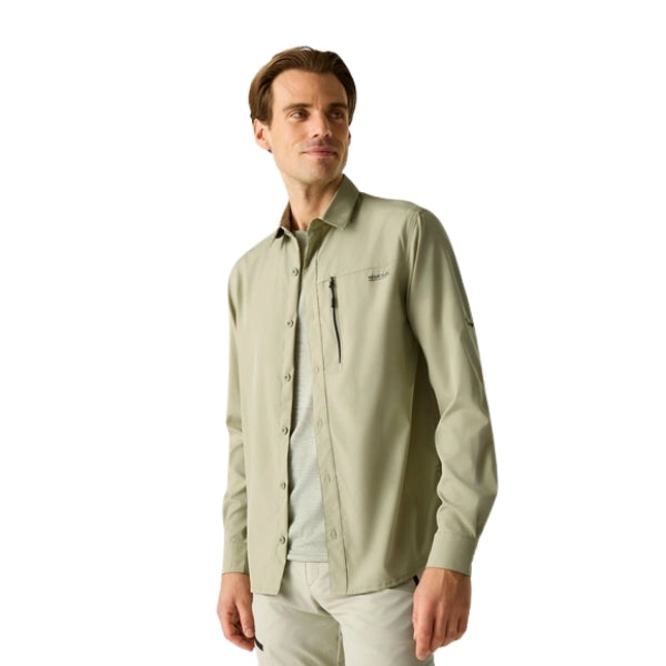 REGATTA Anti-Insect Travel Light חולצה מכופתרת גברים