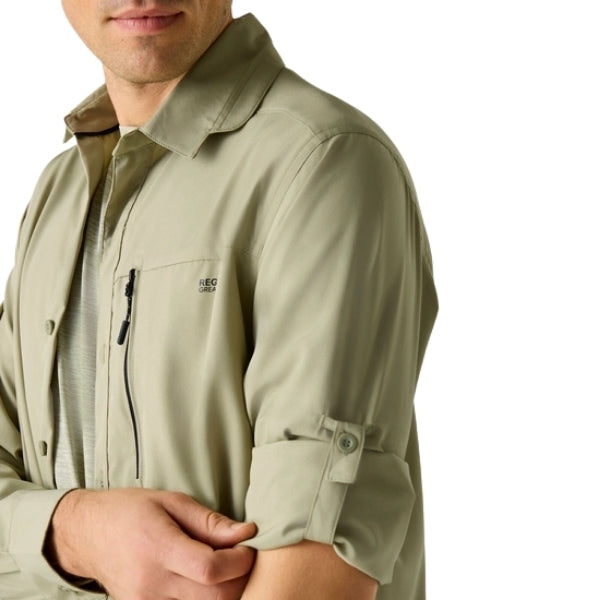 REGATTA Anti-Insect Travel Light חולצה מכופתרת גברים
