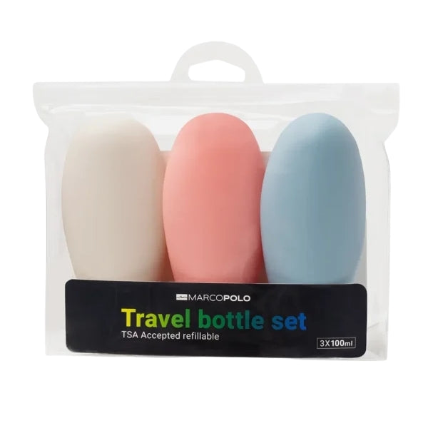 Marco Polo סט 3 בקבוקים 100 מ"ל לנסיעות