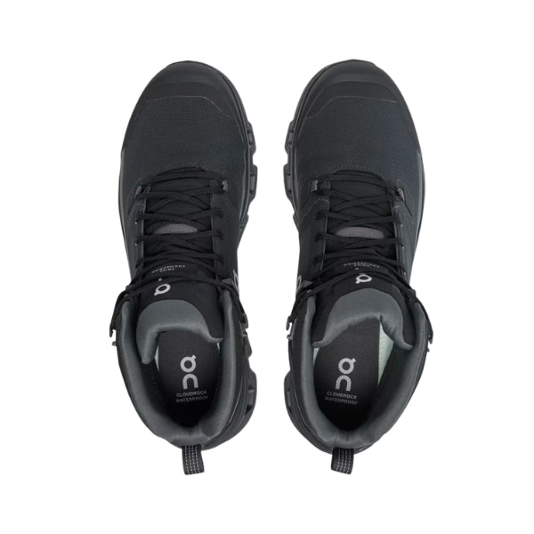 ON CLOUD cloudrock Waterproof נעלי טיולים קלאודרוק גברים