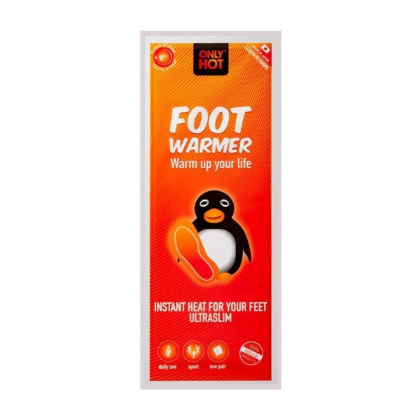 ONLY HOT Foot Warmer זוג שקיות חימום לכפות הרגליים