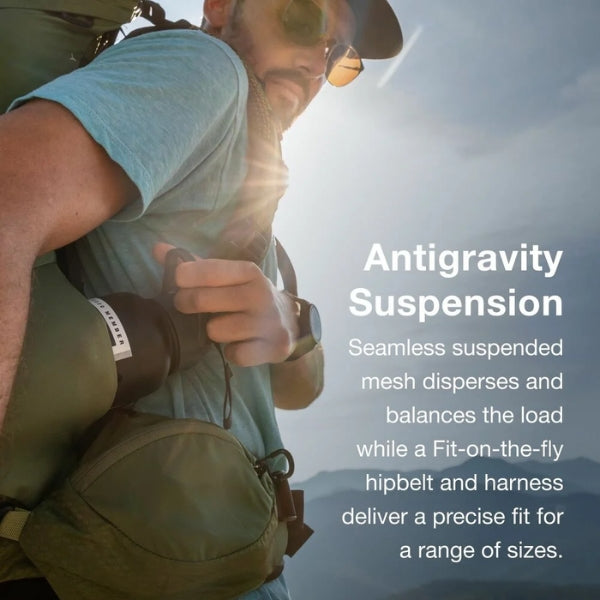 OSPREY ATMOS AG 65 תרמיל טיולים אטמוס אוספריי לגברים