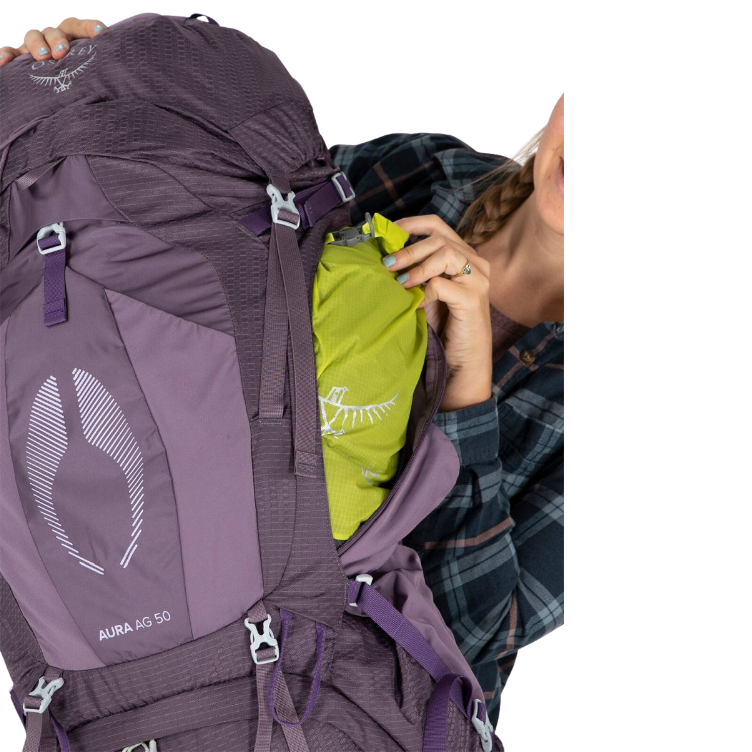 OSPREY Aura AG 65 תרמיל טיולים אאורה אוספריי לנשים