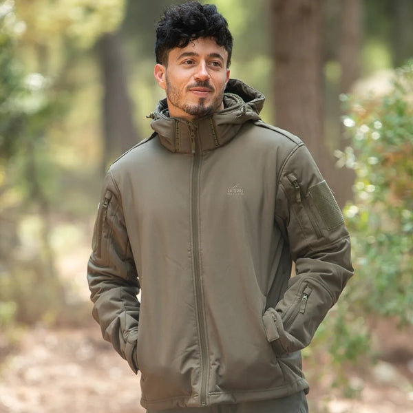 Outdoor Revolution BAYRON PRO Softshell מעיל סופטשל צבאי Outdoor Revolution