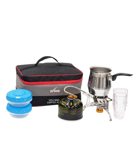 Outdoor Revolution VOLCANO ערכת קפה אאוטדור ולקנו