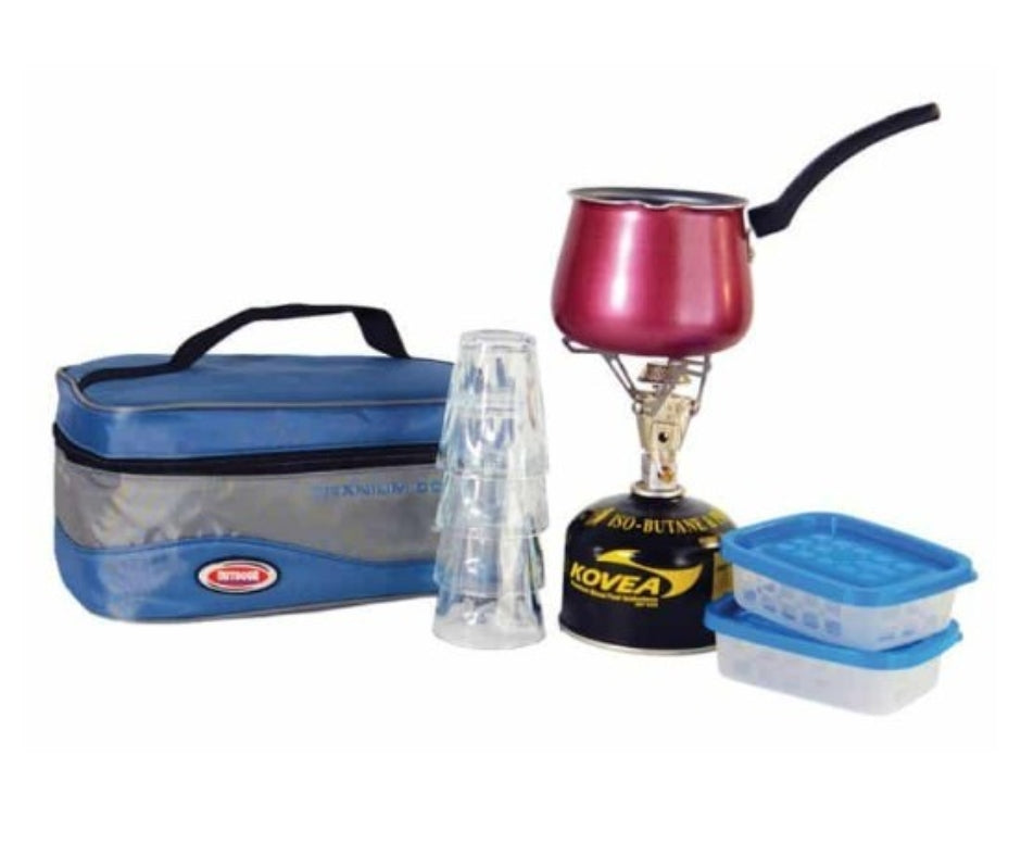 Outdoor Revolution ערכת קפה טיטניום אאוטדור