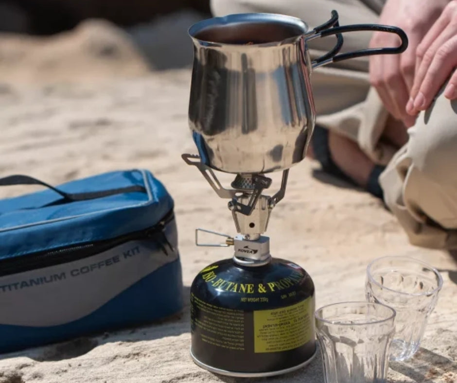 Outdoor Revolution ערכת קפה טיטניום אאוטדור