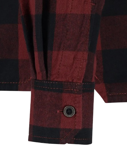 RAB Boundary חולצה מכופתרת משבצות באונדרי ראב גברים