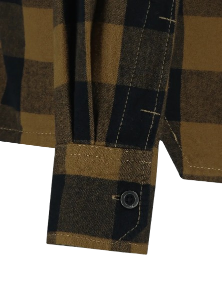 RAB Boundary חולצה מכופתרת משבצות באונדרי ראב גברים