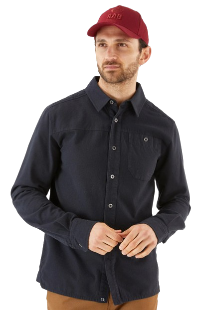 RAB Boundary חולצה מכופתרת באונדרי ראב גברים