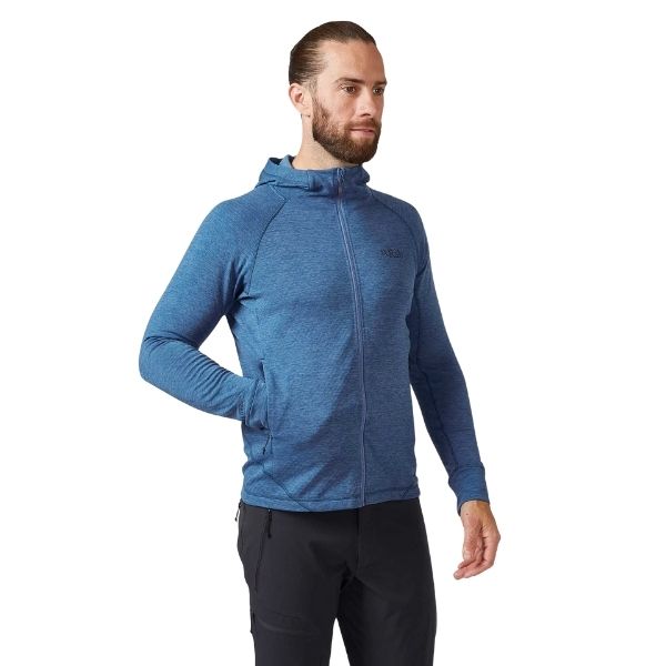 RAB Nexus Hoody ג'קט פליז נקסוס עם כובע גברים