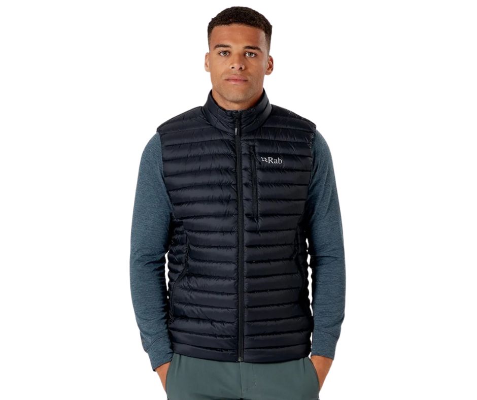 RAB Microlight Vest ווסט פוך מיקרולייט ראב גברים