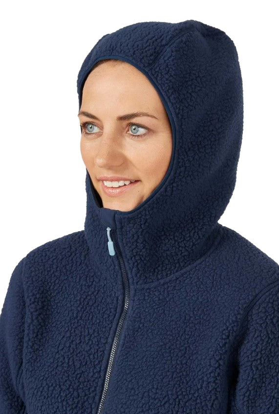 RAB Shearling Hoody מעיל פליז עם כובע שרלינג הודי ראב נשים