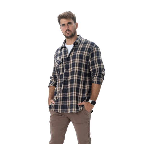 REDBACK DAVENPORT FLANNEL חולצת פלנל מכופתרת גברים