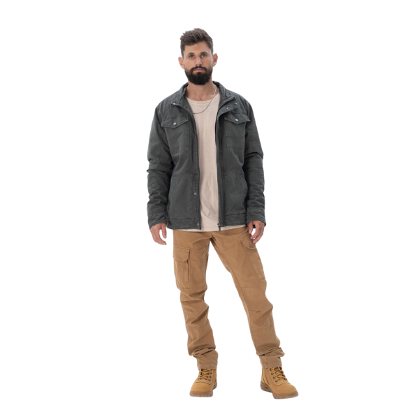 REDBACK Drover Canvas Jacket ג'קט פרווה גברים