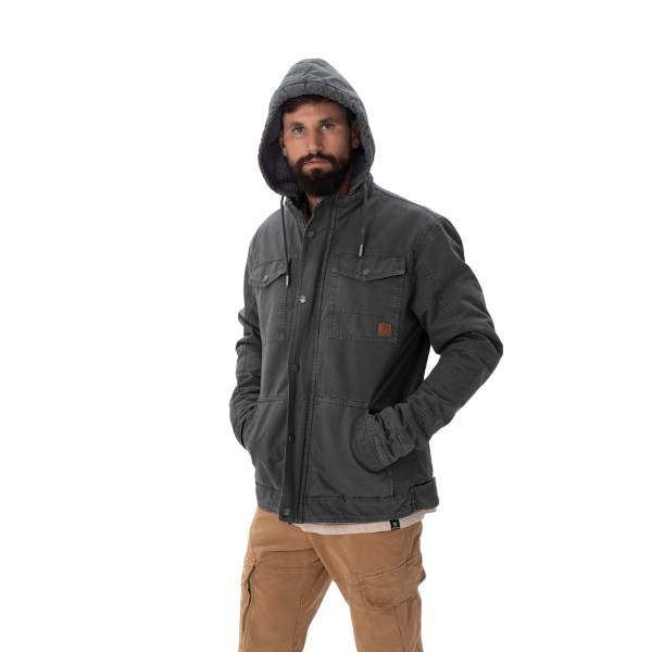 REDBACK Drover Canvas Jacket ג'קט פרווה גברים