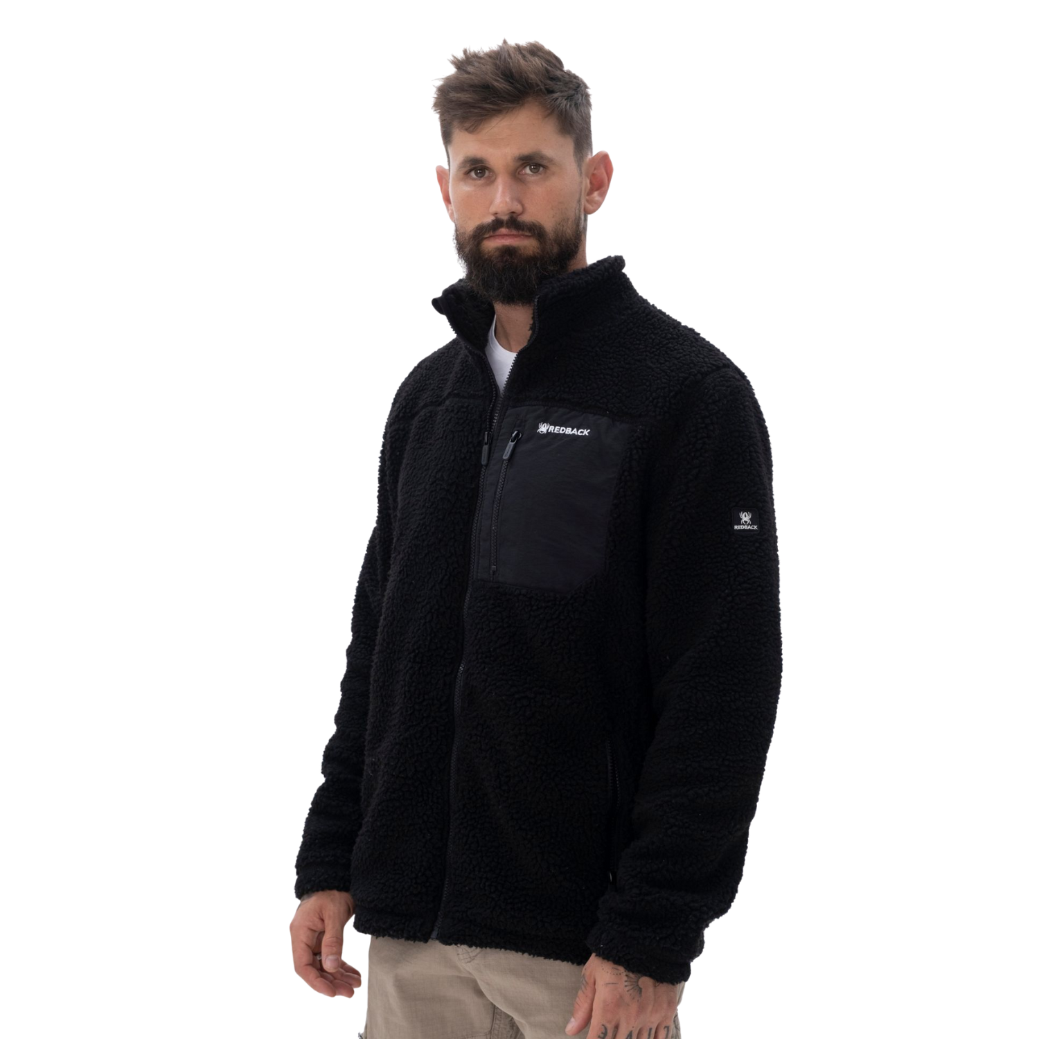 REDBACK Sherpa Lite Fleece מעיל פליז גברים