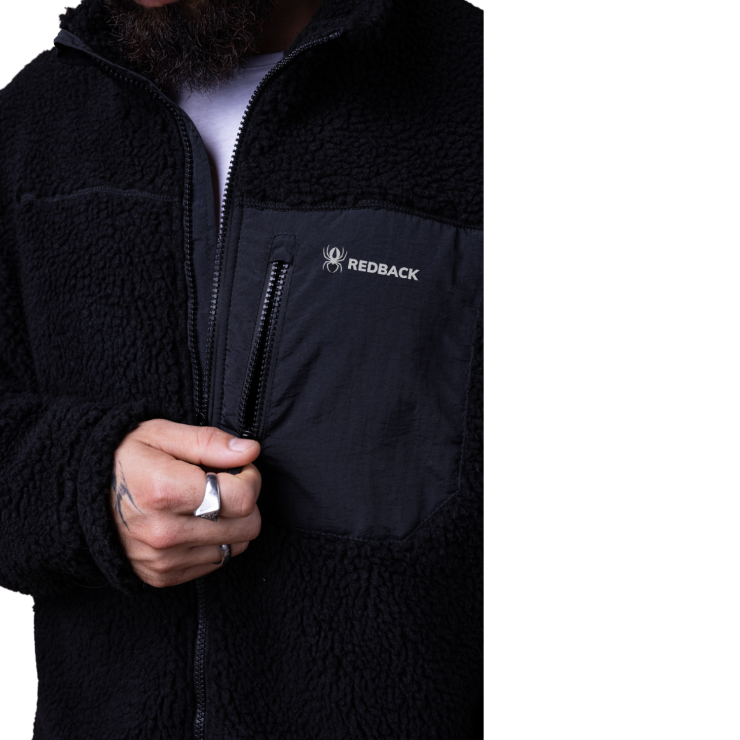 REDBACK Sherpa Lite Fleece מעיל פליז גברים