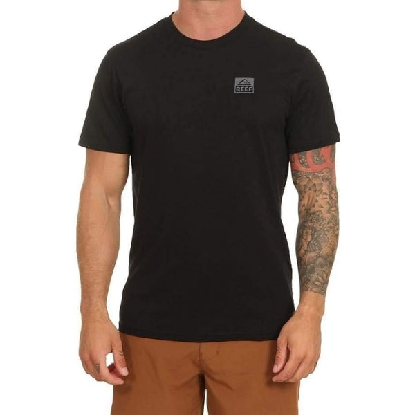 REEF Logo Tee Small Casual Shirt חולצת טי קצרה ריף לגברים REEF