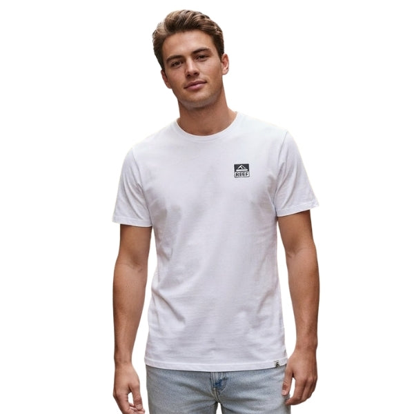 REEF Logo Tee חולצת טי קצרה ריף גברים REEF