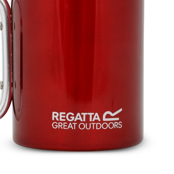 REGATTA Karabiner Handle Mug כוס מאג מתכת לטיולים עם ידית שאקל 300 מ"ל