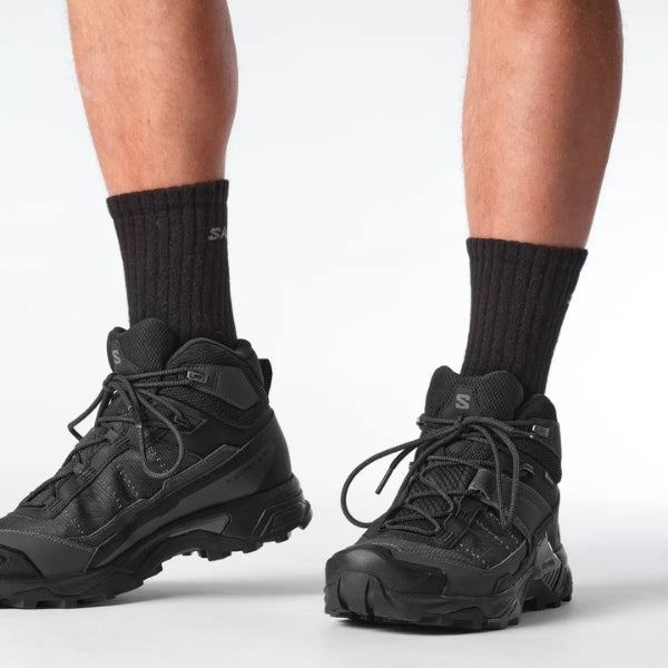 SALOMON X Ultra 5 Mid Wide Gtx נעלי טיולים סלומון גברים