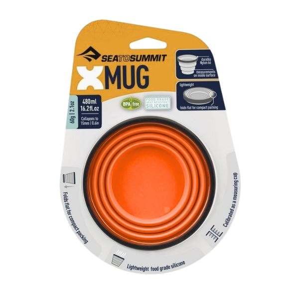 SEA TO SUMMIT X-MUG כוס סיליקון מתקפלת 480 מ"ל Sea To Summit