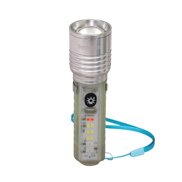 SEMICOM 10 מולטי לייטW פנס יד נטען עוצמתי