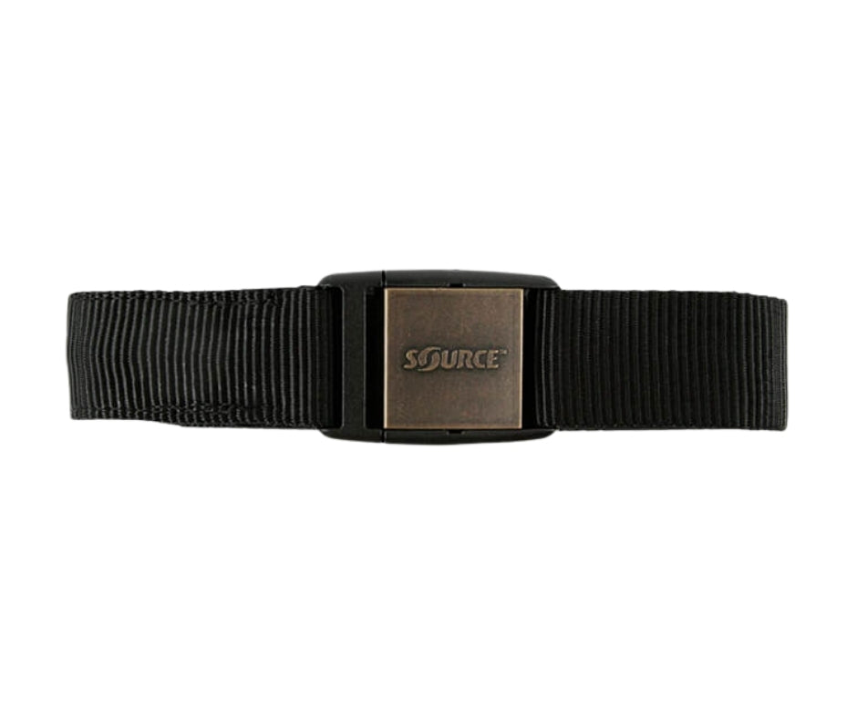 SOURCE חגורת כסף שורש עם רוכסן פנימי