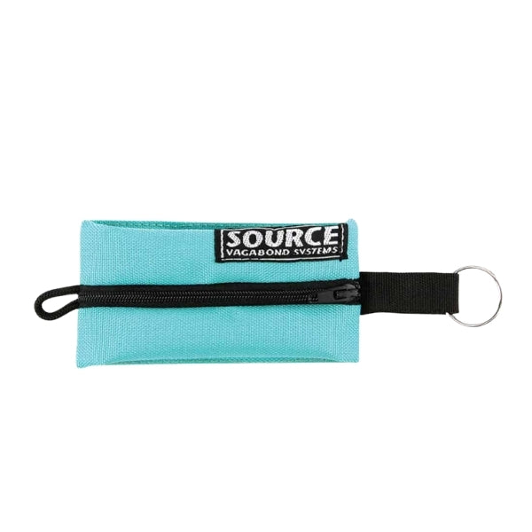 SOURCE מחזיק מפתחות | ארנק לכסף קטן | שקית סנדל שורש