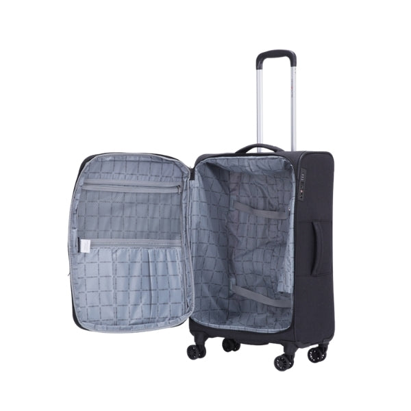 SWISS ALPINE 20" מזוודת טרולי בד SWISS