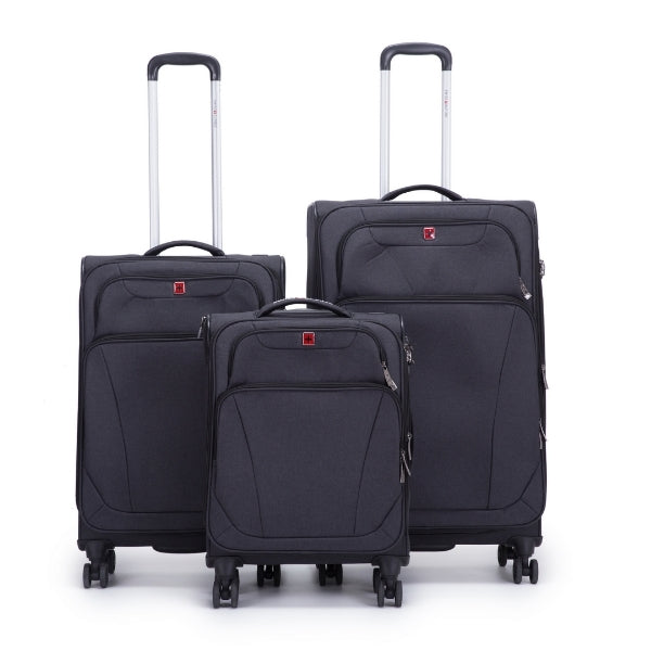 SWISS ALPINE 20" מזוודת טרולי בד SWISS