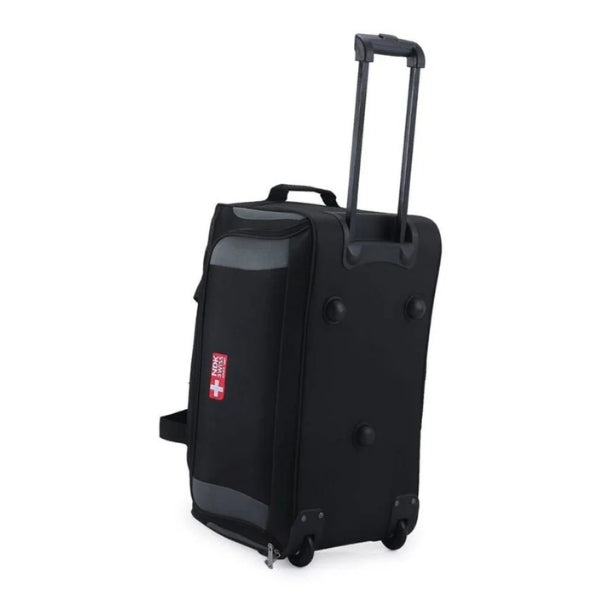 31 SWISS NDK 876" תיק נסיעות דאפל עם גלגלים גדול