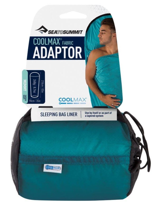 Sea To Summit COOLMAX® ADAPTOR LINER ליינר קייצי לשק שינה