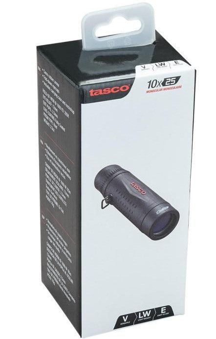 TASCO Essentials 10X25 משקפת חד עינית טסקו TASCO