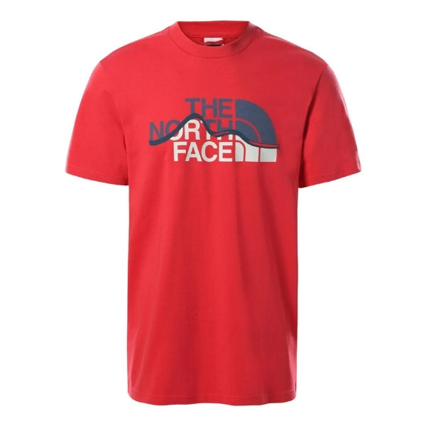 THE NORTH FACE MOUNTAIN LINE חולצת טי גברים The North Face