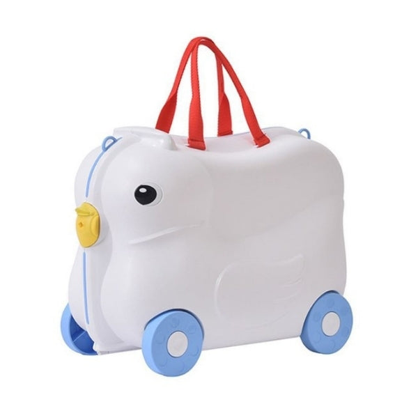 BUBBLE Ride On מזוודת טרולי ילדים קשיחה