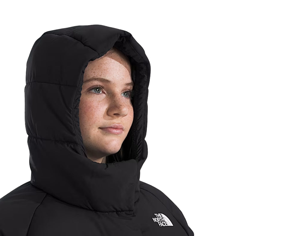 The North Face GIRLS NORTH HOODED JACKET מעיל פוך לבנות