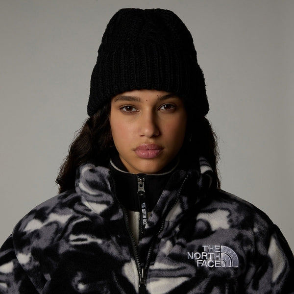 The North Face OH MEGA BEANIE כובע צמר חורפי נשים The North Face