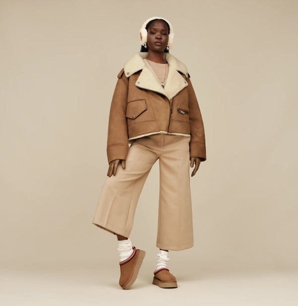 UGG Tyla Slouchy Crew II גרביי כותנה האג נשים