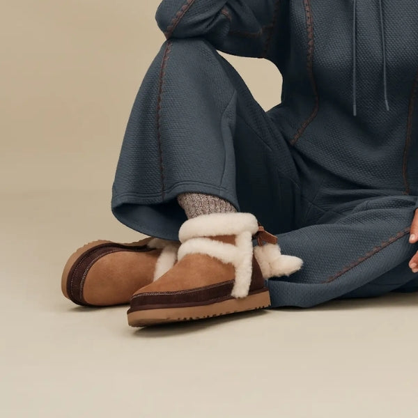 UGG Classic Mini Heritage מגפי פרווה האג קלאסיק מיני נשים UGG