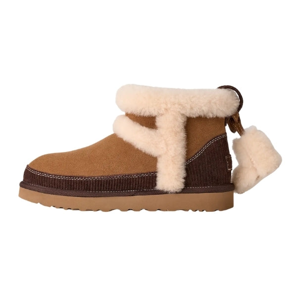 UGG Classic Mini Heritage מגפי פרווה האג קלאסיק מיני נשים UGG