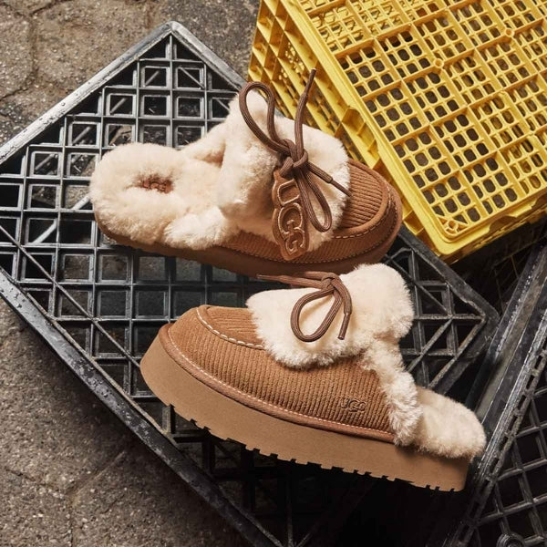 UGG Disquette Heritage נעלי חורף פרוותיות האג דיסקווט נשים UGG