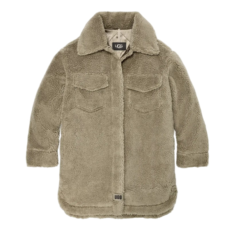 UGG FRANKIE UggFluff ShirtJacket ג'קט פרווה פרנקי האג נשים