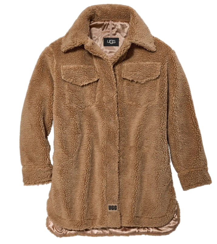UGG FRANKIE UggFluff ShirtJacket ג'קט פרווה פרנקי האג נשים