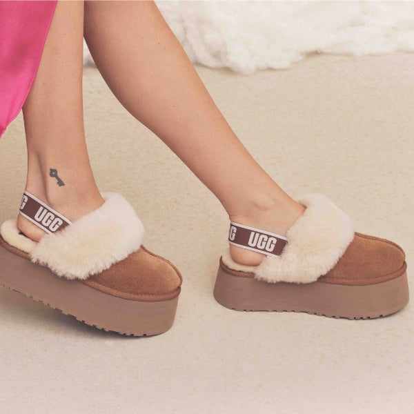 UGG Funkette סנדלי פרווה האג פאנקט נשים UGG
