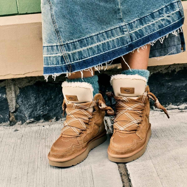 UGG Highmel נעלי סניקרס פרווה גבוהות האג היימל נשים UGG