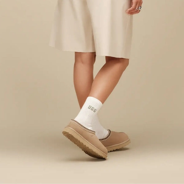 UGG Quinlin Logo Quarter מארז שלישיית גרביי חורף האג UGG